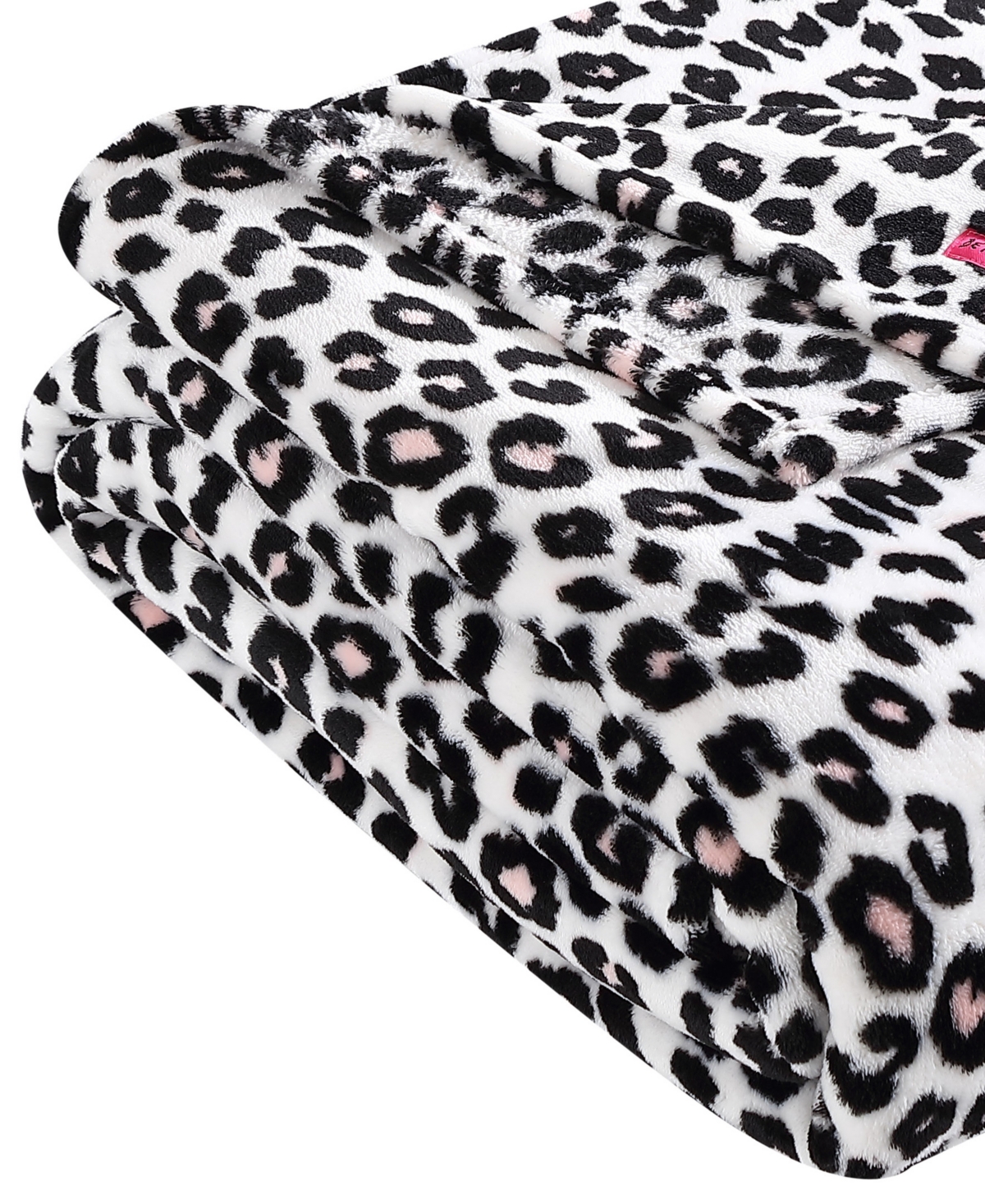 Betsey Johnson Betsey's Leopard Ultra Soft Plush Blanket
