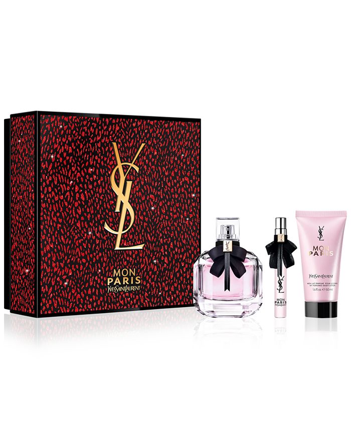 Yves Saint Laurent 3-Pc. Paris Eau Parfum Gift Set & Reviews - - Beauty - Macy's