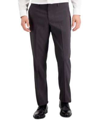 Perry Ellis Portfolio - Men's Modern Fit Plaid Performance Pants