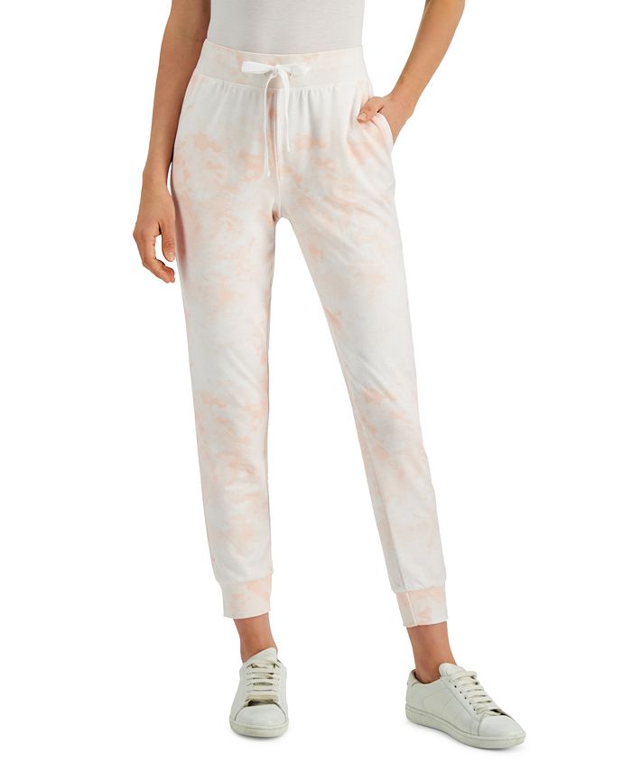 Style & Co Petite Tie-Dyed Joggers, Created for Macy's & Reviews - Pants - Petites - Macy's