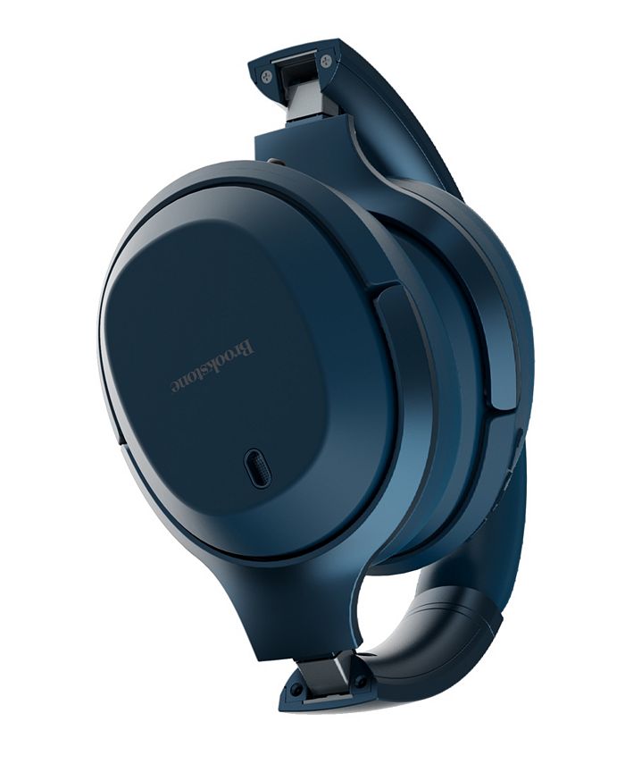 Brookstone Active Noise Cancelling Bluetooth Headphones Macy