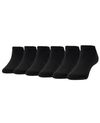 Big Boys and Girls 6-Pack Low-Cut Socks from Finish Line