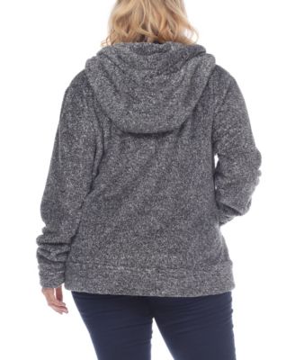 womens plus size sherpa jacket