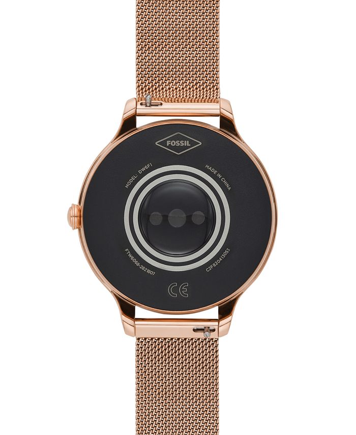 fossil gen5e rose gold