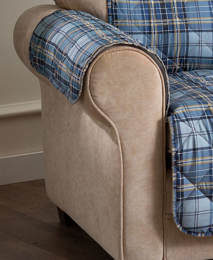 P/Kaufmann Home Tartan Plaid Loveseat Cover Macy's