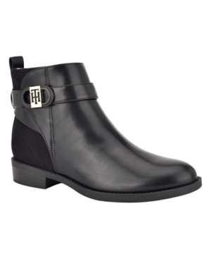 image of Tommy Hilfiger Women-s Isabelo Booties Women-s Shoes