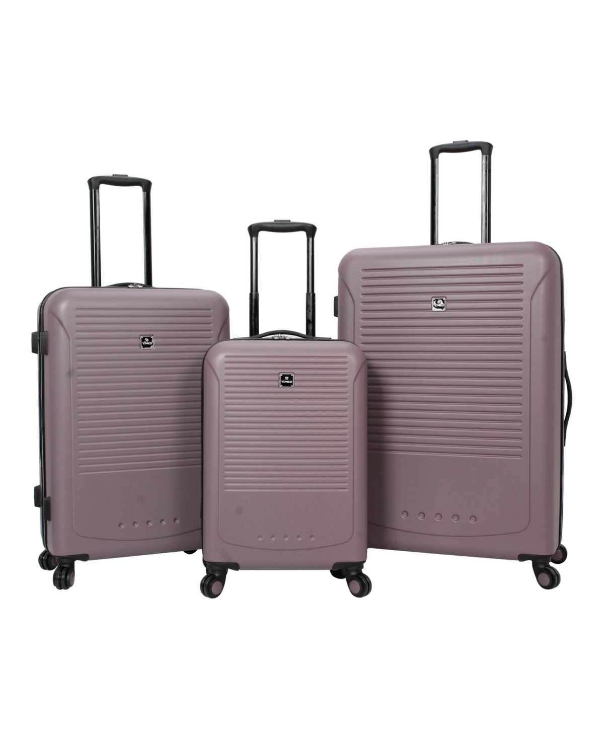 Riverside 3-Pc Hardside Set - Mauve