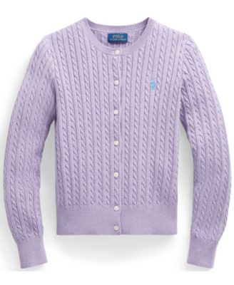 polo big girl cardigan