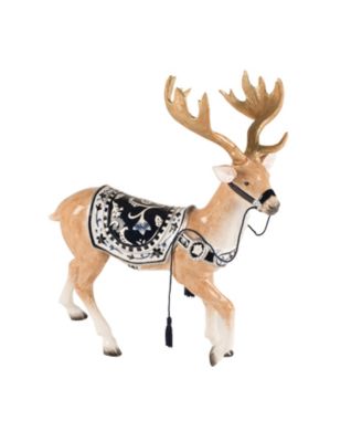Fitz and Floyd - BRISTOL HOLIDAY DEER FIGURINE