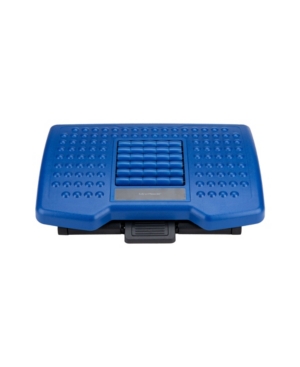 Mind Reader Adjustable Height Foot Rest with Rollers for Massage