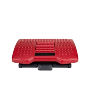 Mind Reader Adjustable Height Foot Rest with Rollers for Massage