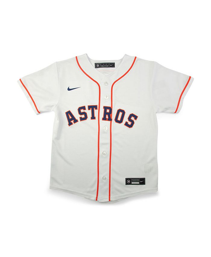 Nike Houston Astros Kids Official Blank Jersey - Macy's