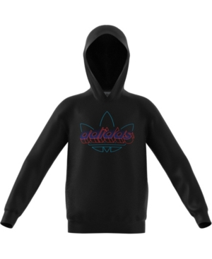 image of adidas Big Boys Graphic Hoodie