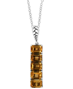 image of Effy Citrine Vertical Bar 18