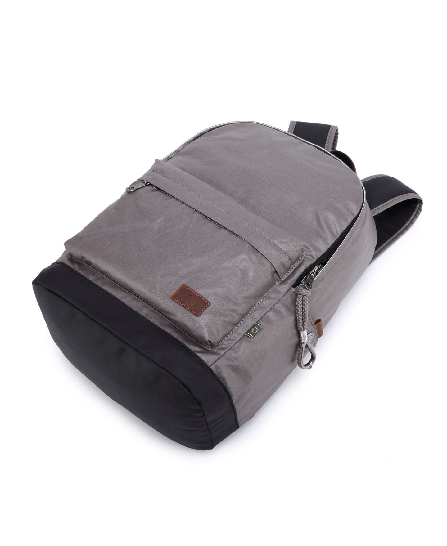 Рюкзак TSD BRAND Urban Light Coated Canvas, цвет: Серый — фото 10