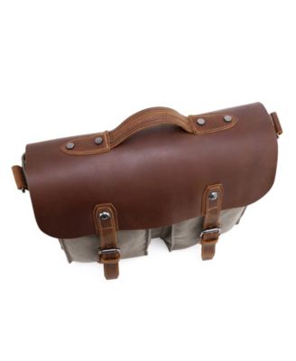 Hudson Canvas Messenger Bag