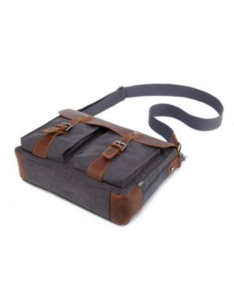 Hudson Canvas Messenger Bag