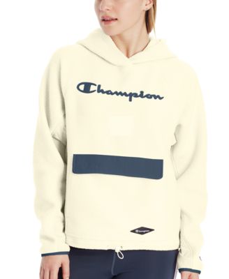 Champion polar fleece hoodie hot sale