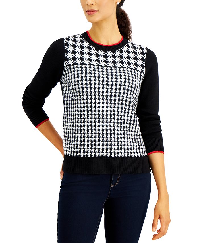houndstooth sweater target