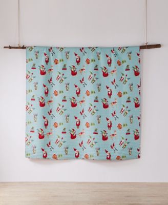 Gnome for the Holidays Quilt, Twin/Twin XL