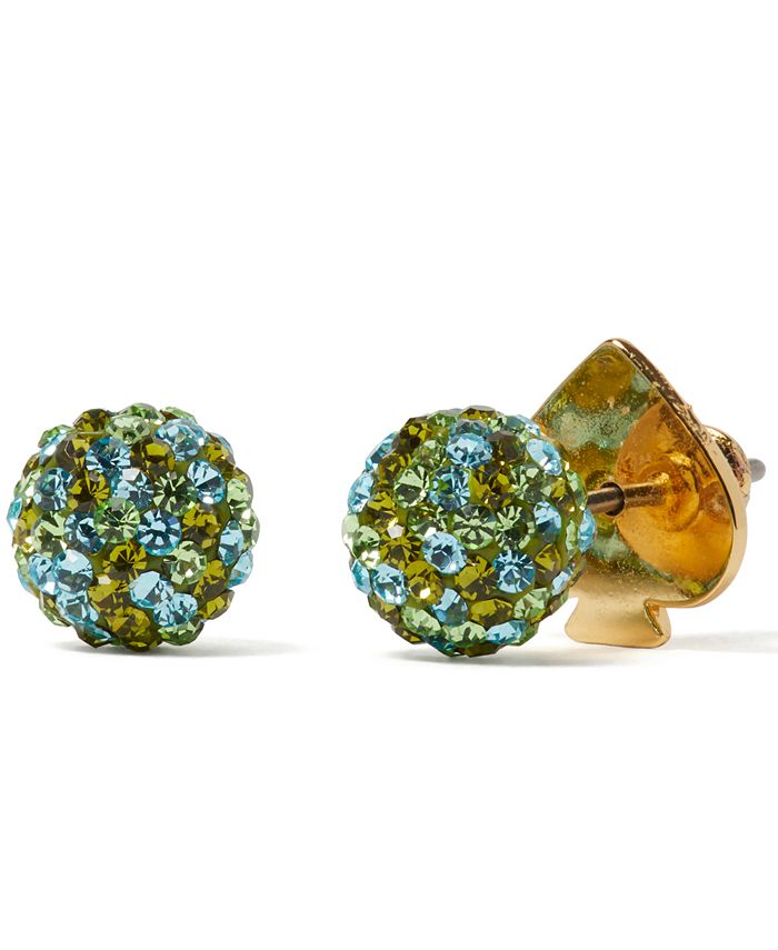 kate spade new york GoldTone Brilliant Statement Stud Earrings Macy's