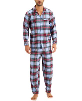 Matching Men's Tartan Family Pajama Set, Created for Macy's - Macy's