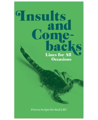 Knock Knock - Insults and Comebacks Paperback Book