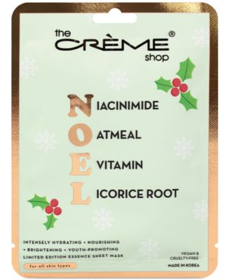 The Crème Shop Noel Sheet Mask, 5-Pk. - Macy's