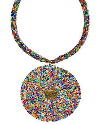Kendi Amani Karani Beaded Necklace - Multicolored 45$