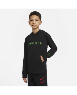 Nike Big Boys Sportswear Swoosh French Terry Hoodie