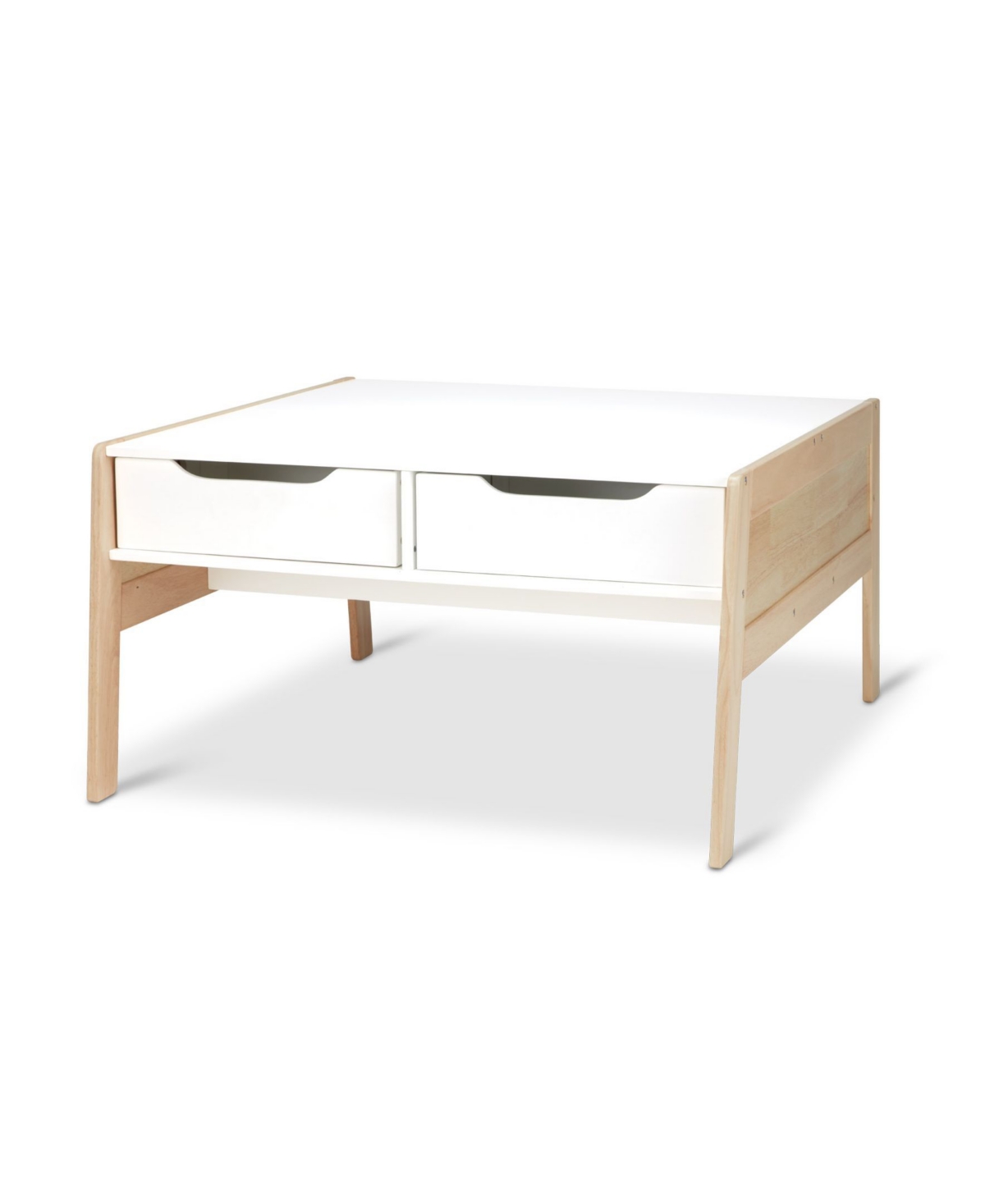 Wooden Art and Activity Table with Bins
