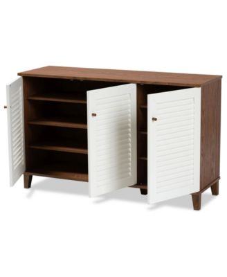 Coolidge 8-Shelf Shoe Storage Cabinet