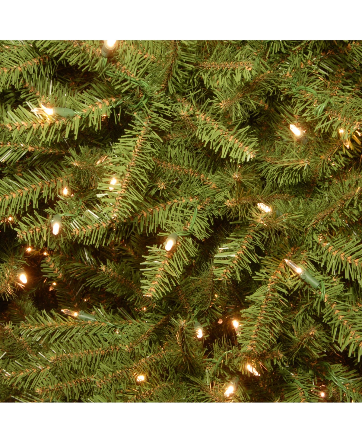 National Tree Dunhill Fir Slim Tree with 500 Clear Lights