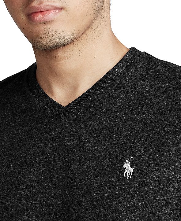 Polo Ralph Lauren Men's Classic-Fit V Neck T-Shirt & Reviews - T-Shirts ...