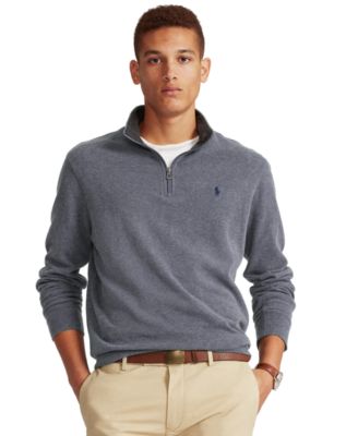 quarter zip polo ralph lauren