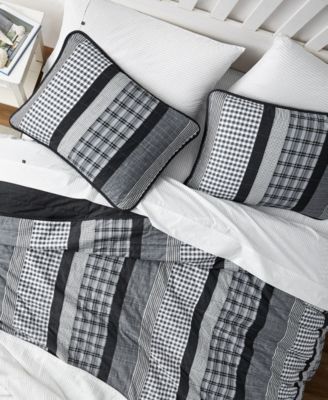 CLOSEOUT! Gulf Shores Cotton Reversible 2-Pc. Quilt Set, Twin