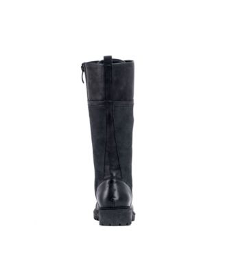Women's Hanker Combat Lace Up Knee High Boots