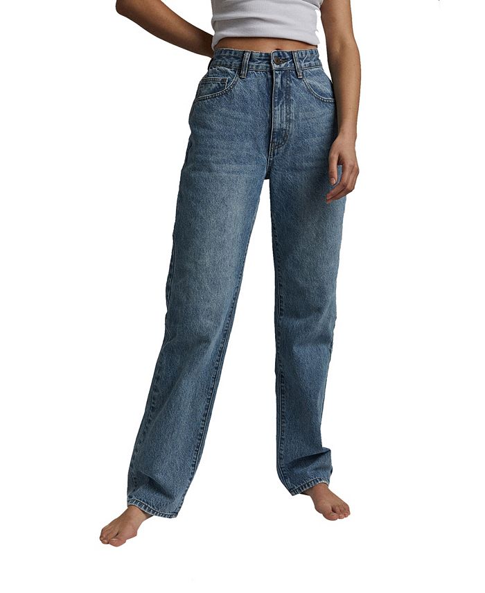 COTTON ON Women's Long Straight Jean & Reviews - Jeans - Juniors - Macy's