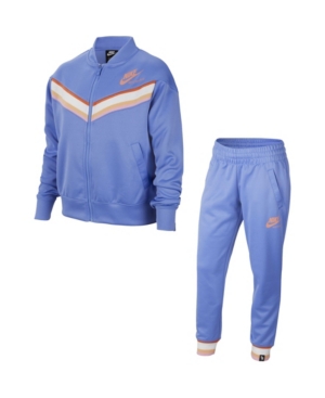 Nike Sportswear Heritage Big Girl's Tracksuit