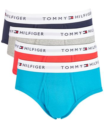 Tommy Hilfiger Men's Underwear, Cotton Brief 4-Pack - Macy's