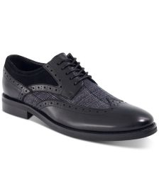 Men's Oliver Mixed Wingtip Oxfords, Created for Macy's 