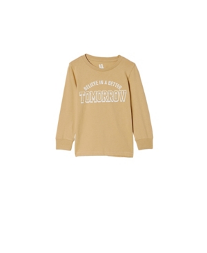 Cotton On Little Boys Tom Long Sleeve T-Shirt