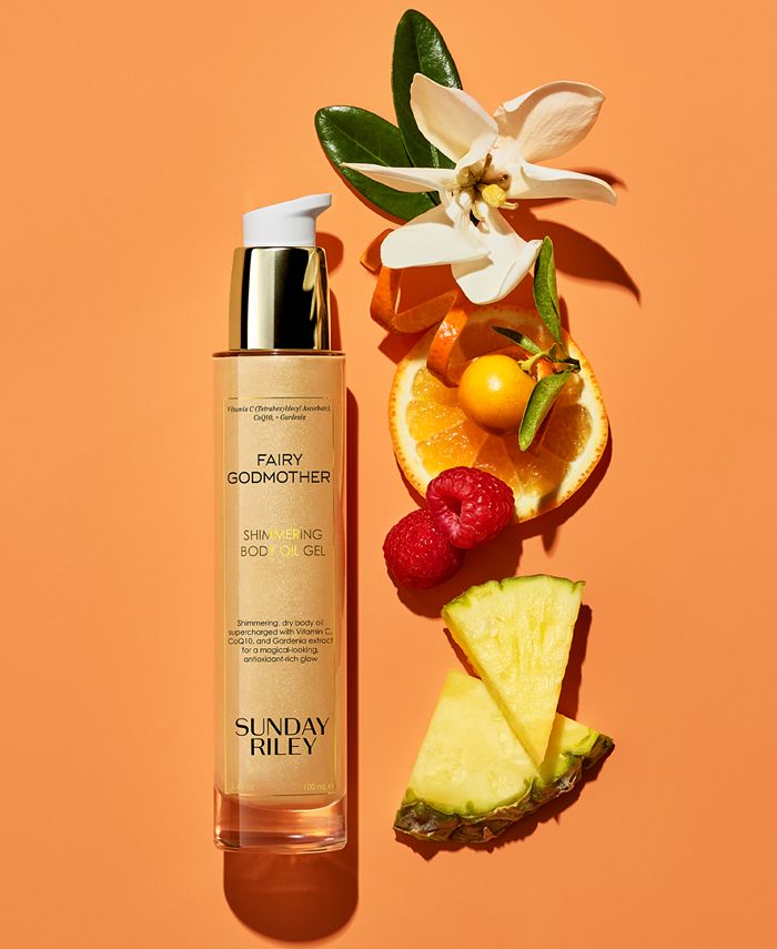 Sunday Riley Fairy Godmother Shimmering Body Oil Gel Macy's