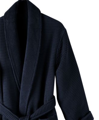 Cotton Waffle Textured Bath Robe, Exclusively at Macy’s