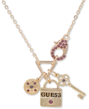 image of Guess Pave Multi-Charm 18
