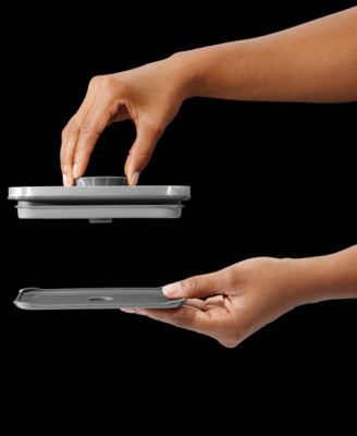 Steel Pop 12-Piece Food Storage Container Set with Scoop & Labels