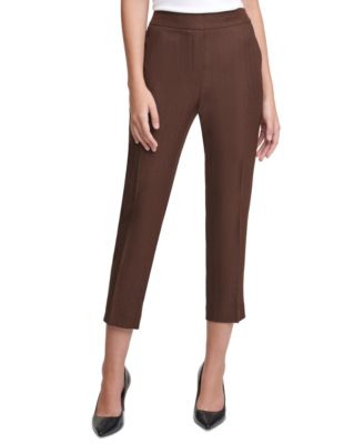 Calvin Klein - X-Fit Elastic-Back Pants