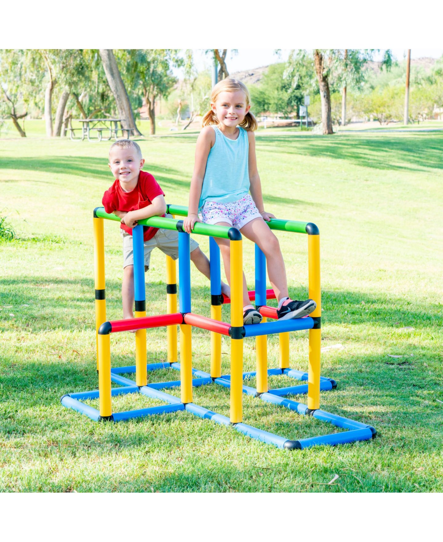 Детский конструктор Funphix Create and Play Life Size Structures 199-Piece Building Set, Ages 3+ — фото 4