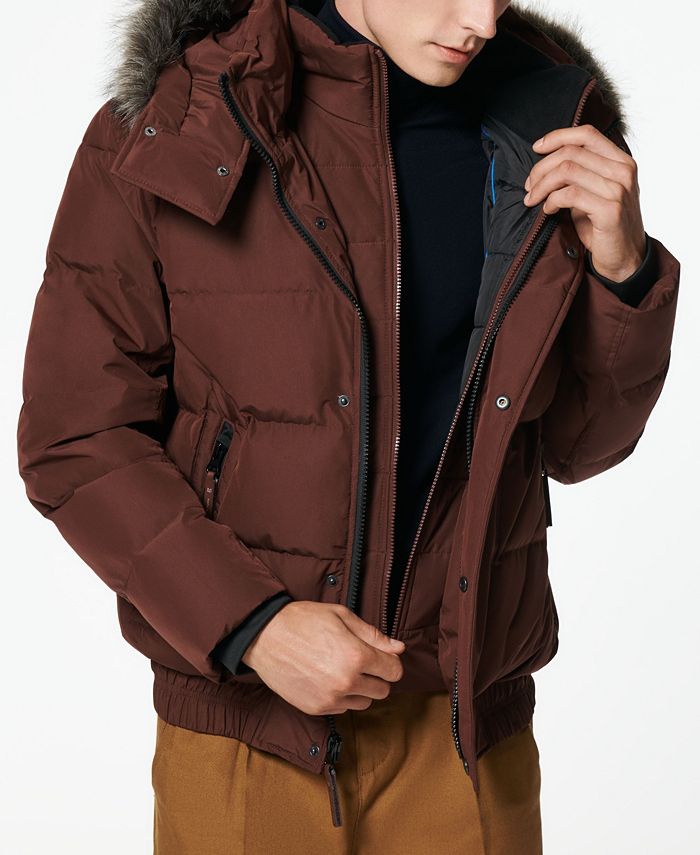 Marc New York Men's Umbra Down Bomber Jacket & Reviews Coats