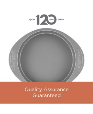 Nonstick Bakeware Perforated Pizza Pan and Baking Sheet Set, 2-Piece, Light Gray